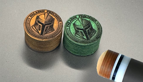 Paladin Precision coin emblem grayscale