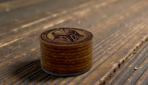 Paladin Precision layered leather pool cue tip